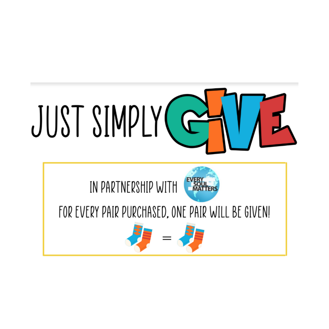 Just Simply Socks is an online socks store, full of colored socks, funny socks, character socks. Every sock that is sold a pair gets donated.
