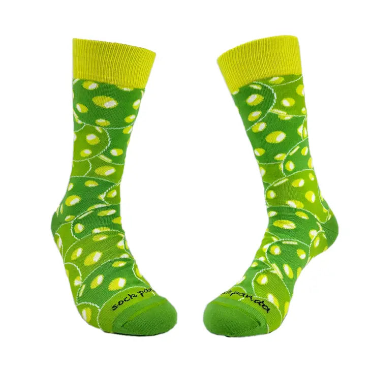 Pickleball Pattern Socks Adult Medium 510 JUST SIMPLY SOCKS