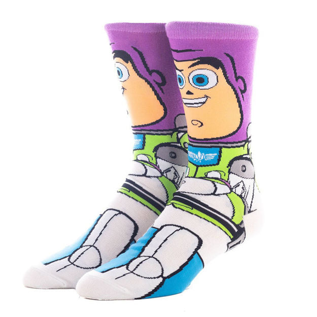 DISNEY PIXAR TOY STORY BUZZ LIGHTYEAR SOCKS
