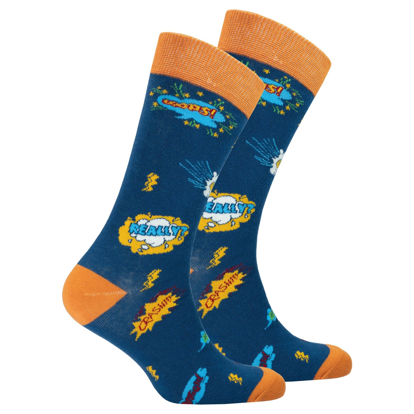 Men's Comics Crew Socks