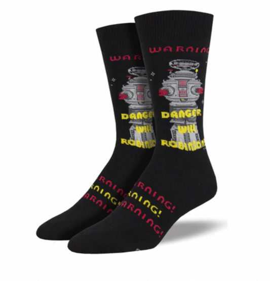 DANGER WILL ROBINSON SOCKS