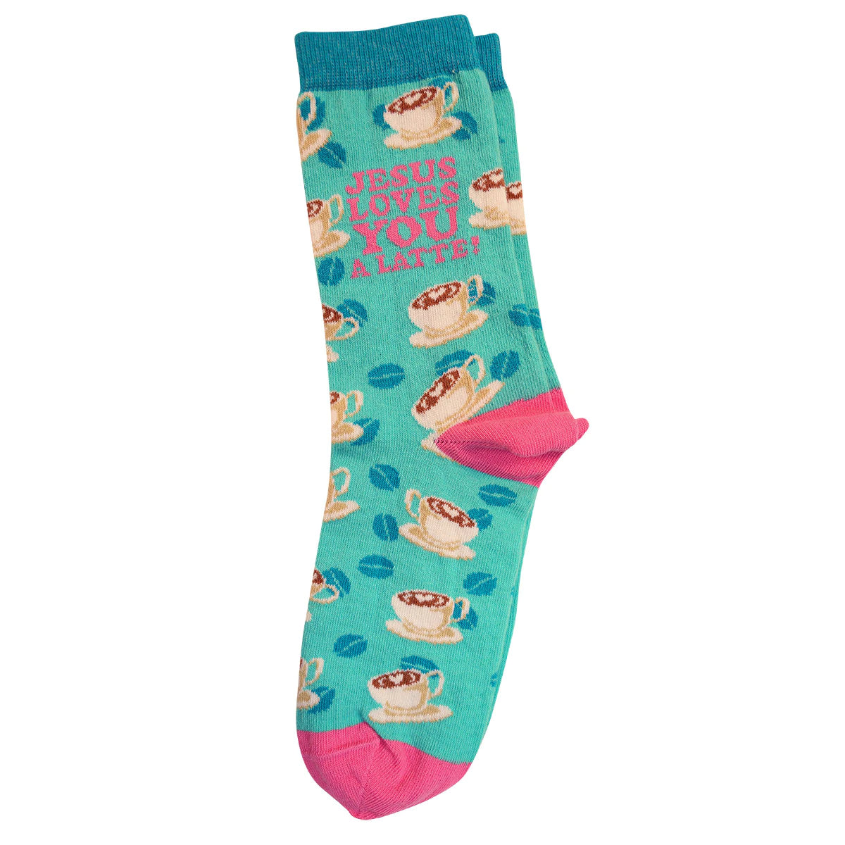Jesus Loves You A Latte Socks