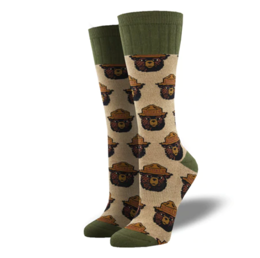 WOMEN'S SMOKEY BEAR SOCKS