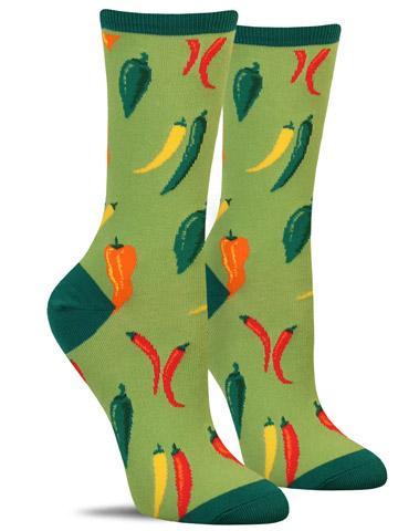 A LITTLE CHILI SOCKS