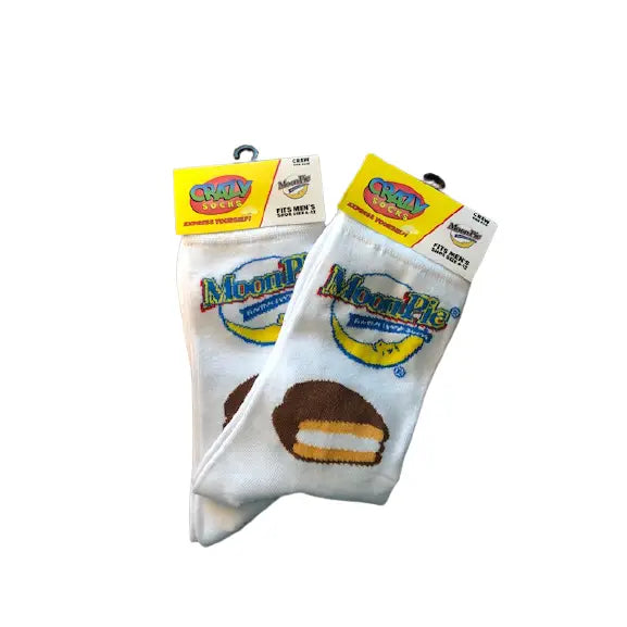 MoonPie Socks - White