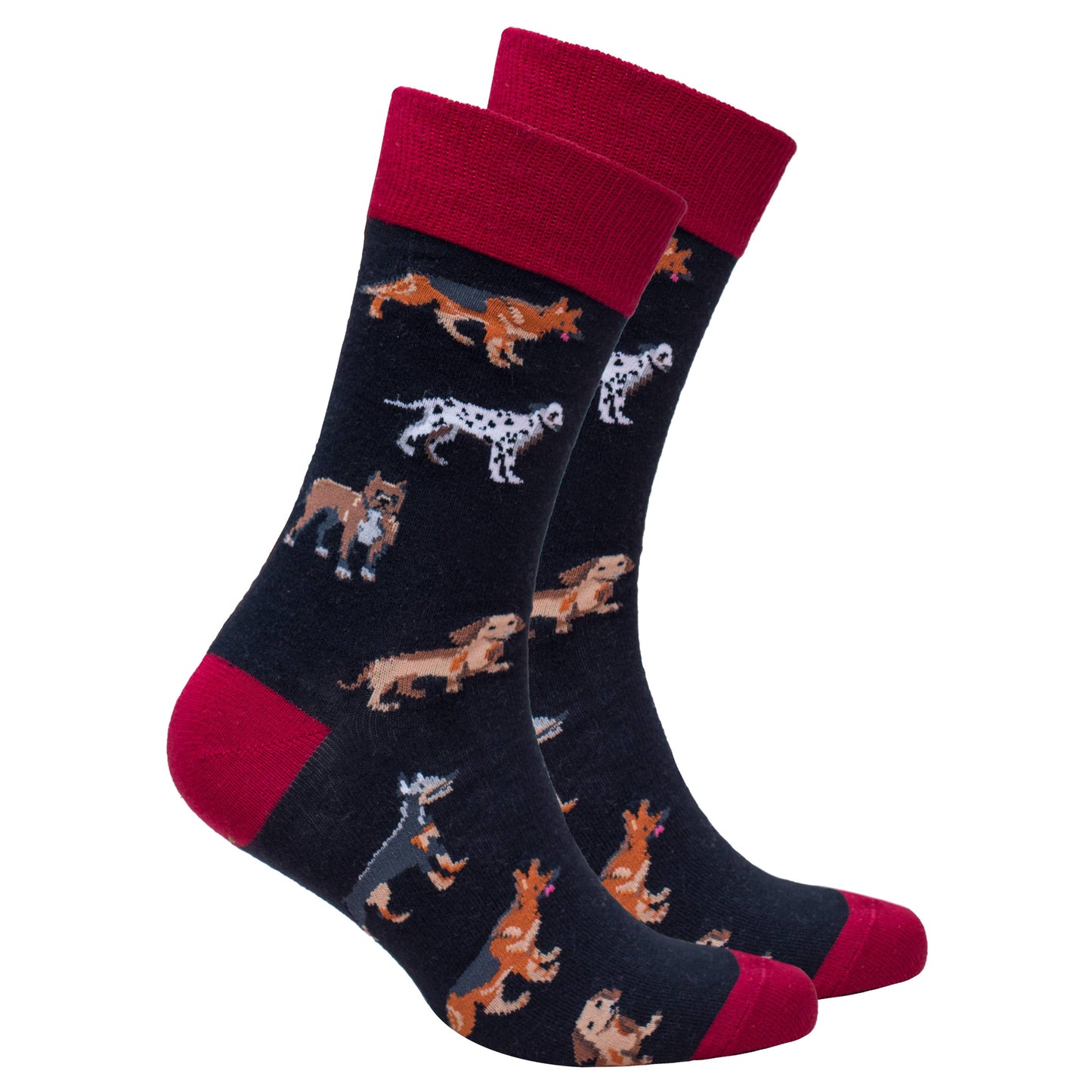 Multi Dogs Men's Socks