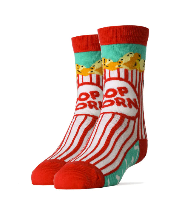 Box O' Popcorn Socks Kid's