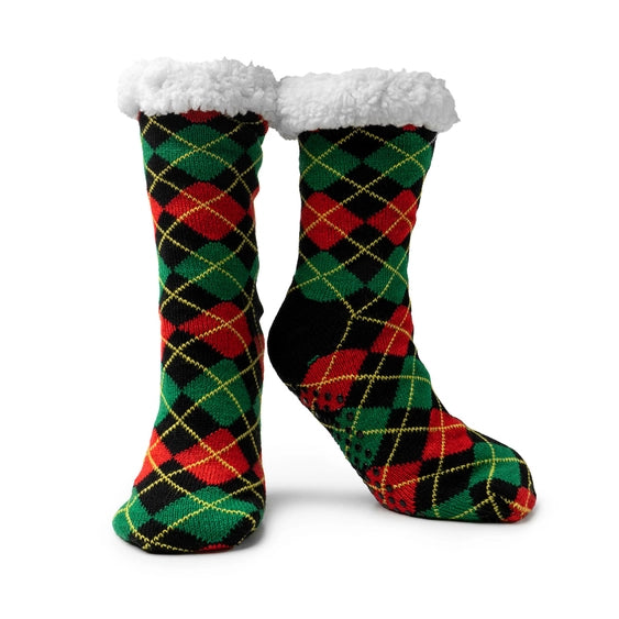Two Left Feet® Mistletoes Slipper Socks