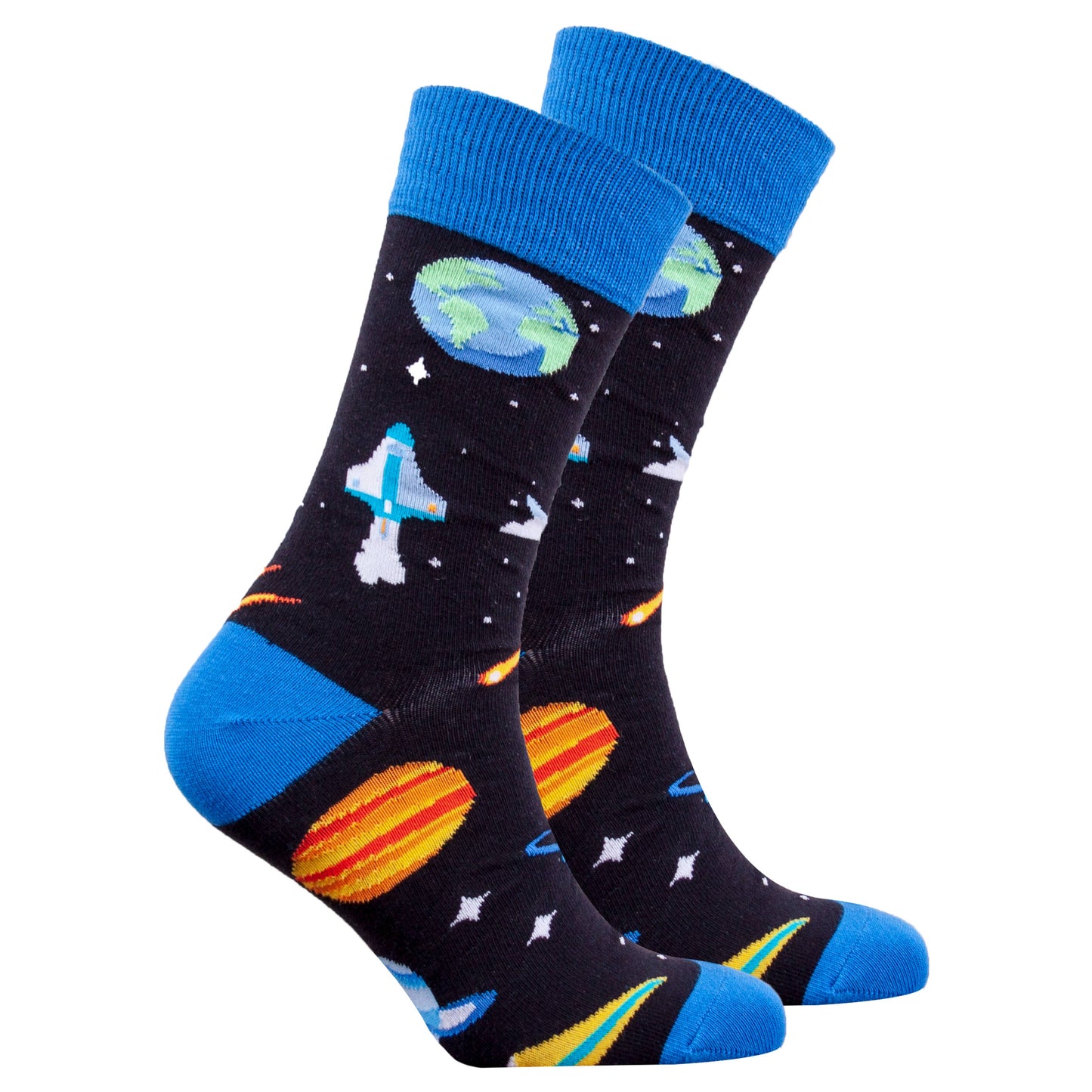Space Men's Crew Socks