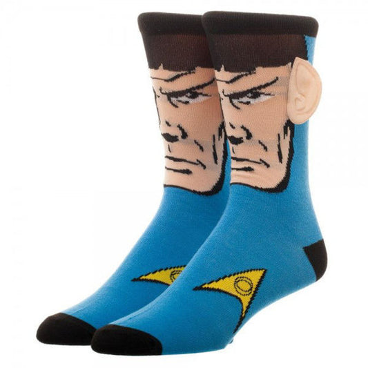 Star Trek Spock Crew Socks w/ Ears