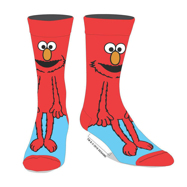 Sesame Street Elmo Crew Socks