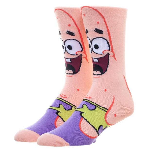 SpongeBob Patrick Crew Socks