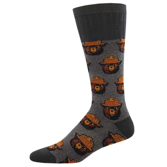 Smokey Bear Socks Men's 10-13