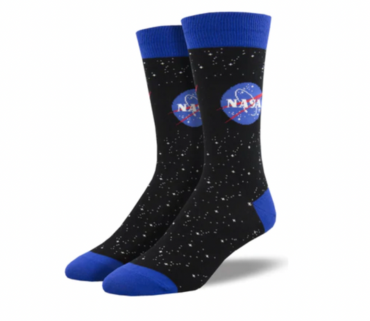 NASA LOGO SOCKS